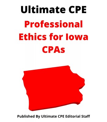 Professional Ethics for Iowa CPAs 2023
